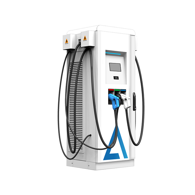 Commercieel Elektrisch Voertuig Niveau 3 60-150kw Driefasig OCPP CCS CHADEMO-laadstation