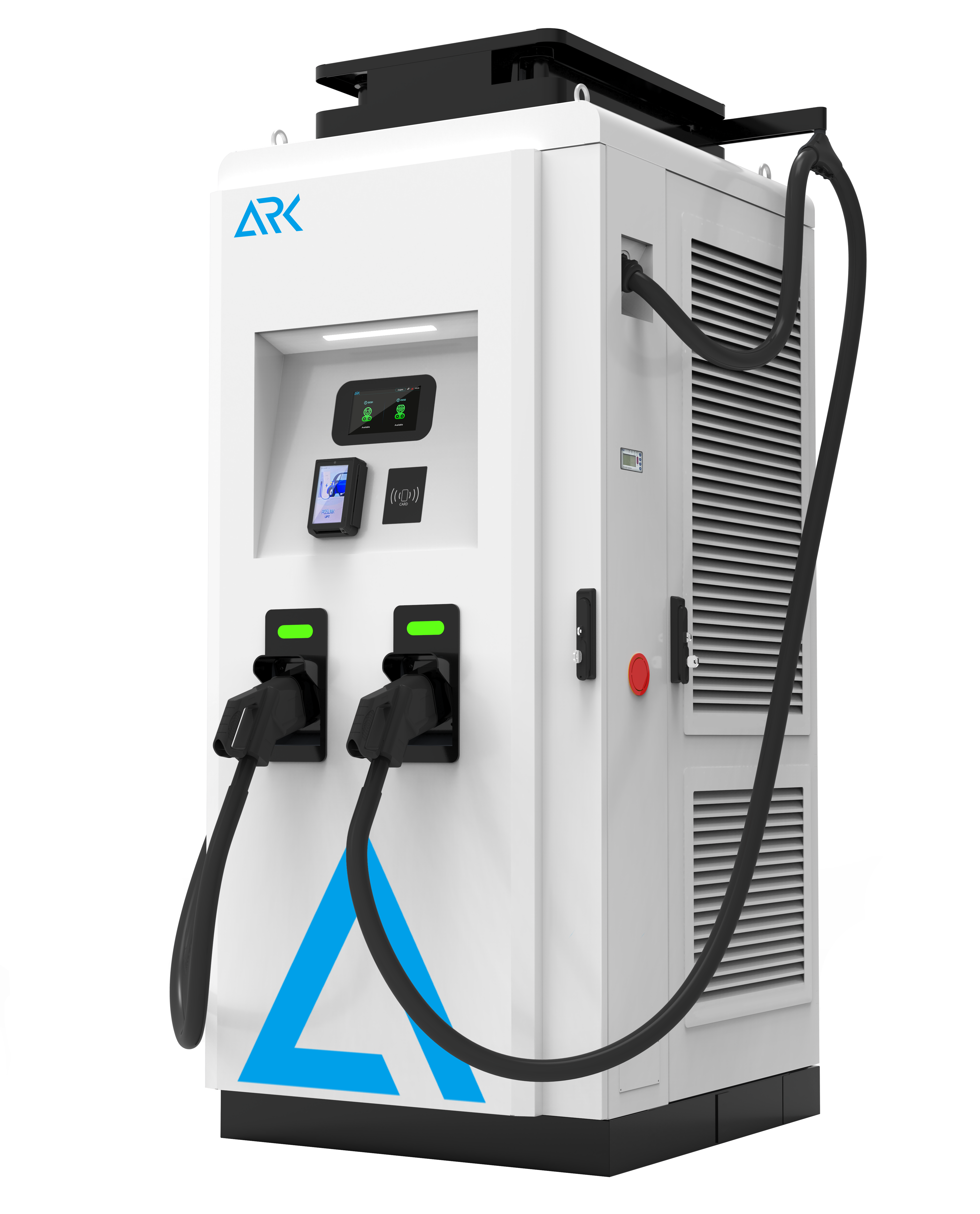 Smart 400KW EV-lader met RFID/Mobile Pay Upgradable naar OCPP 2.0 voor toekomstbestendige netwerken