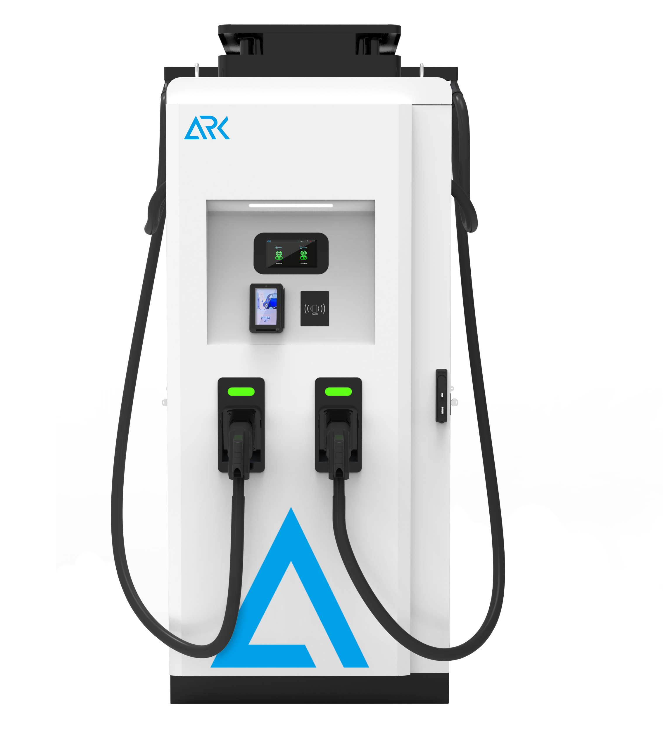 Smart 400KW EV-lader met RFID/Mobile Pay Upgradable naar OCPP 2.0 voor toekomstbestendige netwerken